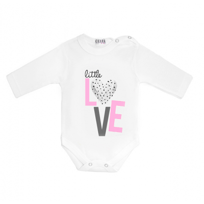 Carra Little Love бебешко боди